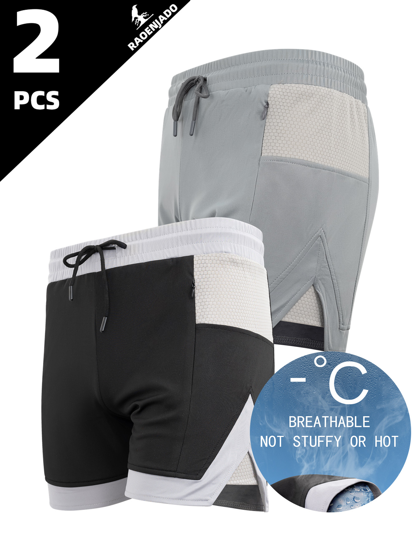 Swim Trunk Shorts - Herenshorts, snel drogend, zomer, hardlopen, lichtgewicht,