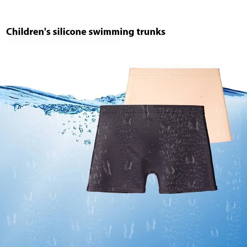 Swim Trunk Shorts - Siliconen zwembroek Klein formaat Vierkant gesneden
