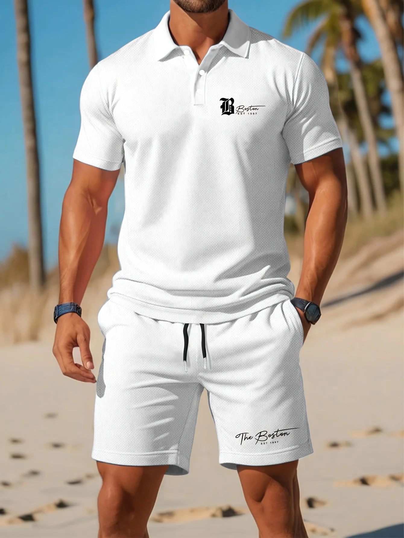 Men'S Fashion Advice - Zomer Nieuwe Heren Polo Shirt Set