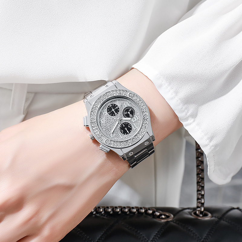 Mens Fashion In 1920 - Nieuwe Mode Luxe Vrouw Kristal Horloge
