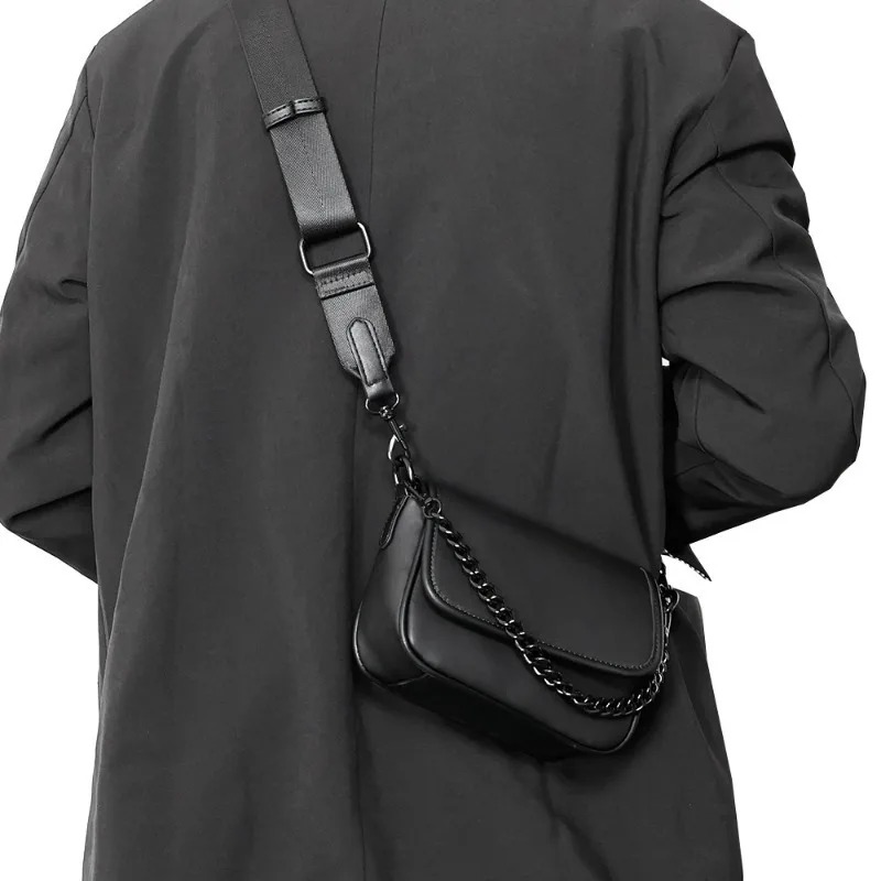 Fashion Harness Men - Modeontwerp Heren Crossbody Tas Kettingen Crossbody