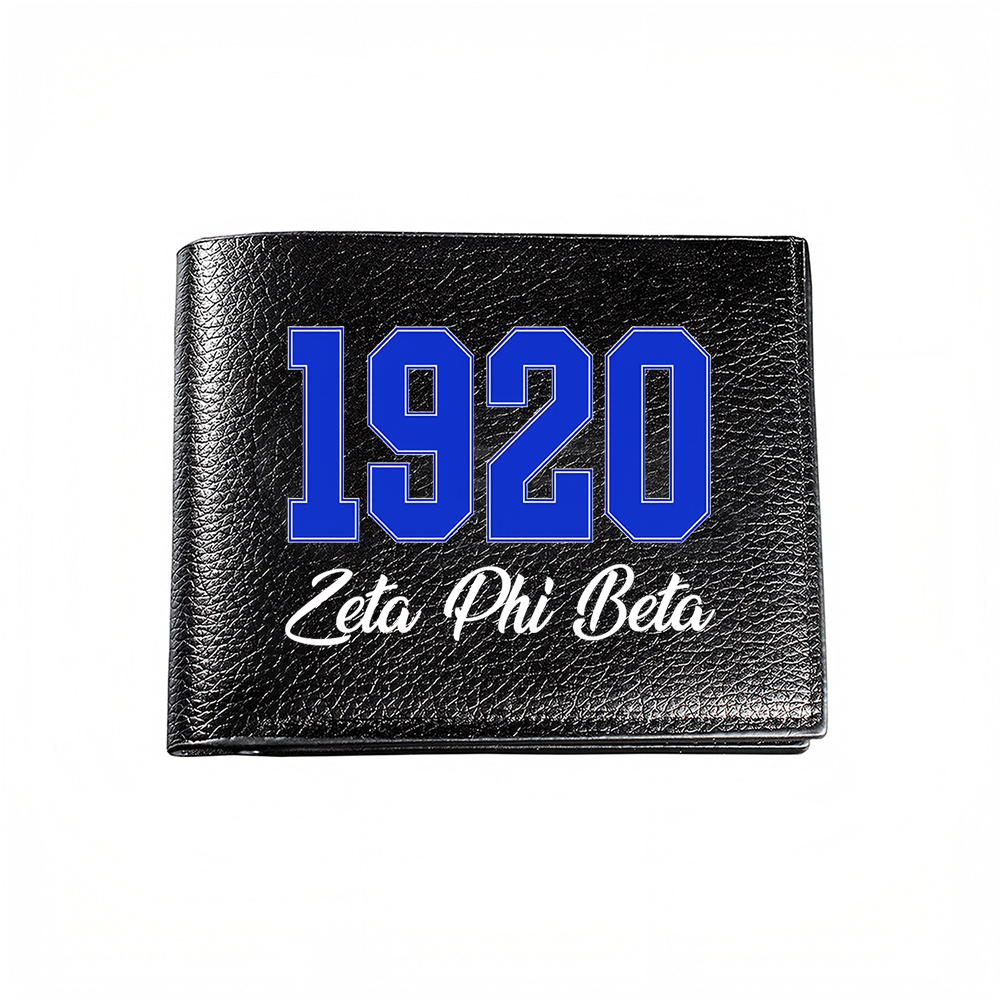 Mens Fashion In 1920 - 1920 Zeta Phi Beta Herenportemonnee Kaarthouder