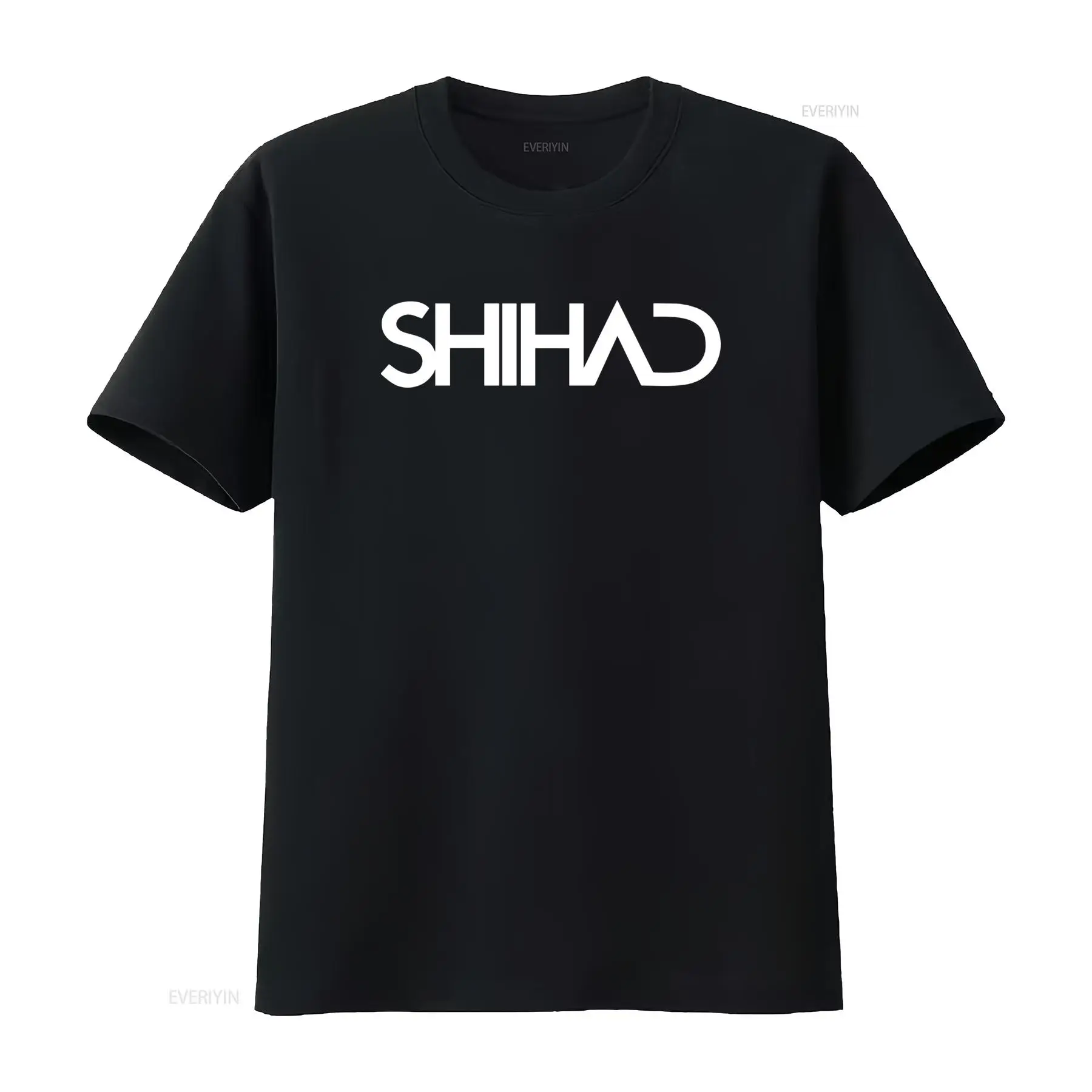 Mens Fashion Black Shirt - SHIHAD Nieuwe Modieuze T-SHIRT Verkrijgbaar in