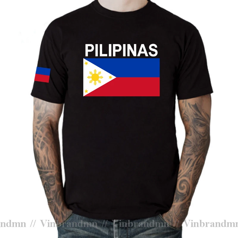 Men'S Fashion Philippines - Filipijnen Pilipinas Heren T-shirt Mode Jerseys