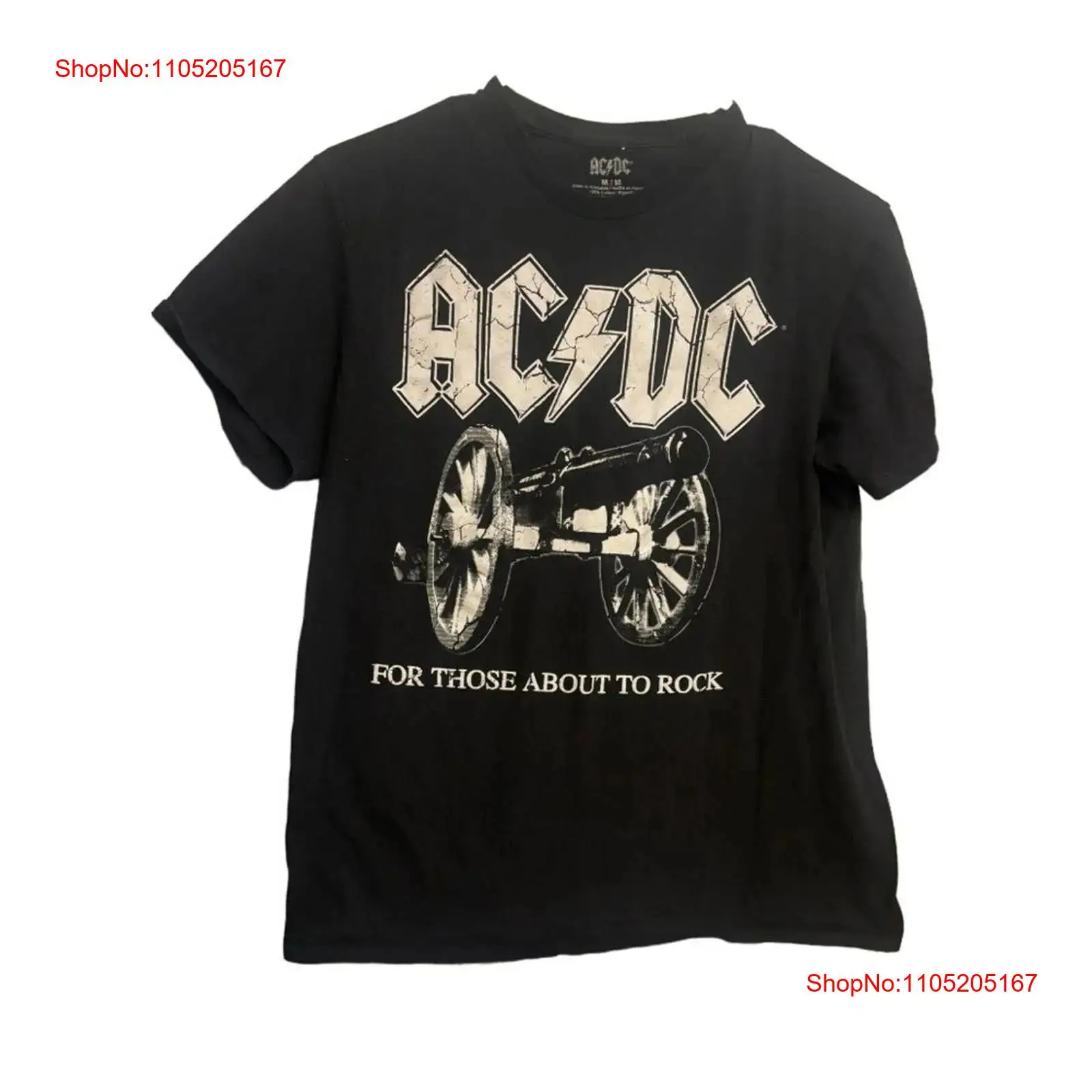 Mens Fashion Black Shirt - Rockband T-shirt Herdruk voor degenen over