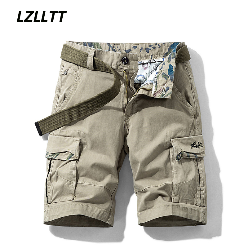 Mens Fashion Cargo Pants - Zomer Heren Multi Pockets Cotton Cargo