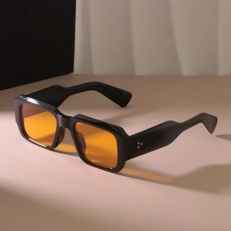 Retro Vierkante Zonnebrillen D - Men'S Fashion Old Money recensie en prijs