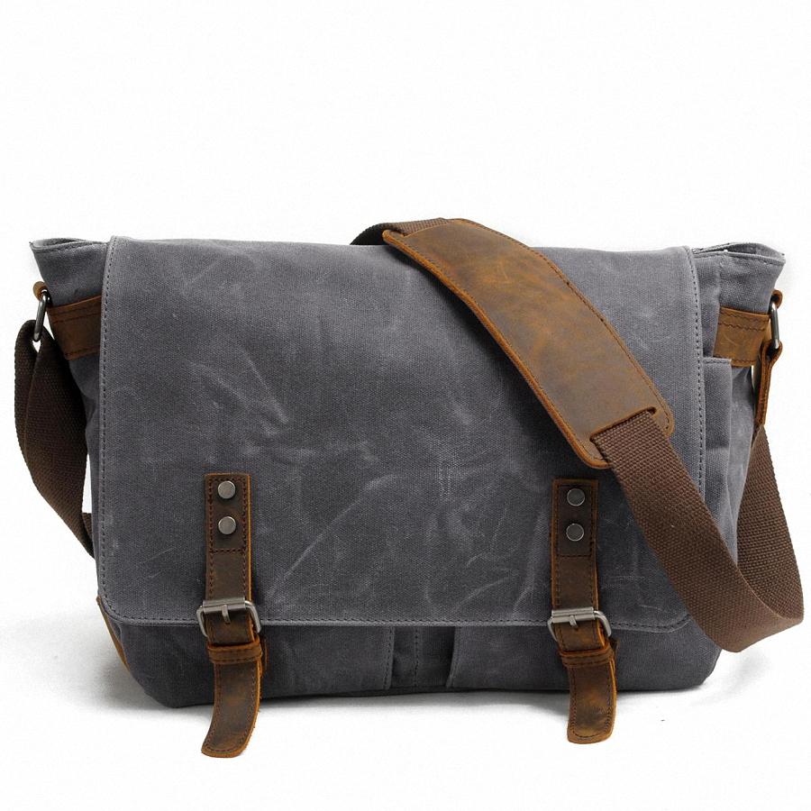 Nieuwe mode dikke wax canvas h - Fashion Harness Men recensie en prijs