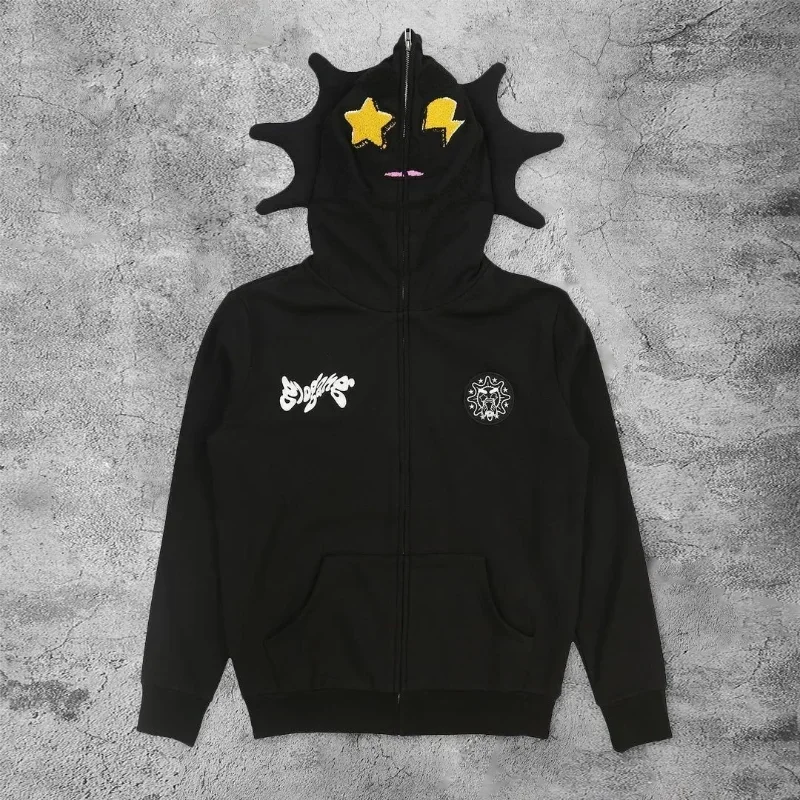 Vrouwen Mannen Y2K Mode Hoodie - Mens Fashion Zip Up Hoodies recensie en prijs