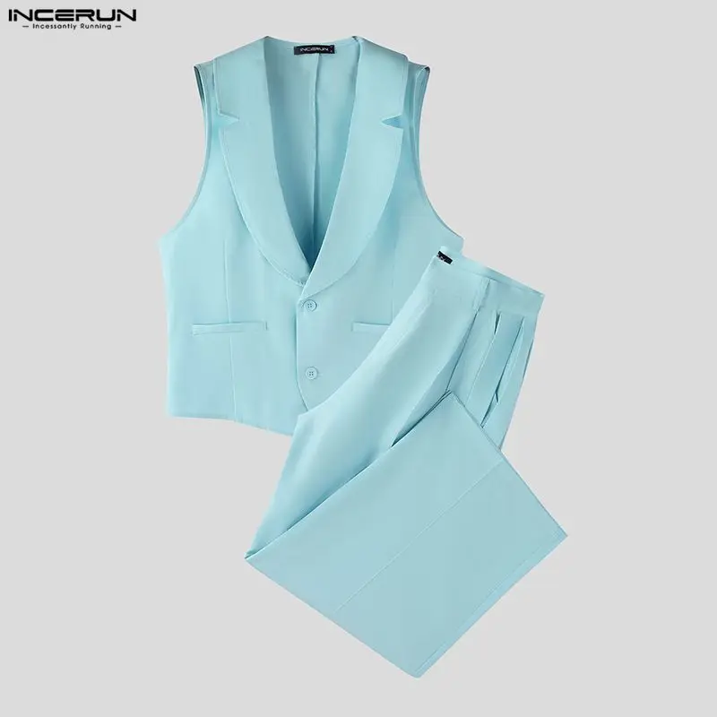 INCERUN Herensets Effen Kleur  - Men'S Fashion For Summer 2026 recensie en prijs
