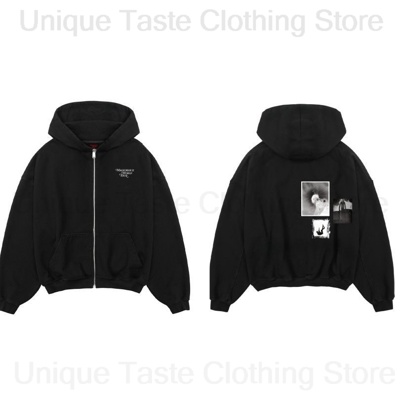Jackson Wang MAGICMAN 2 Dezelf - Mens Fashion Zip Up Hoodies recensie en prijs
