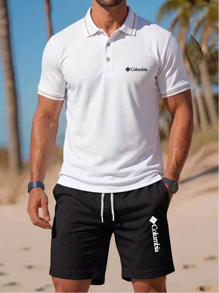 Merkloze geprinte poloshirt ko - Men'S Fashion Brand recensie en prijs
