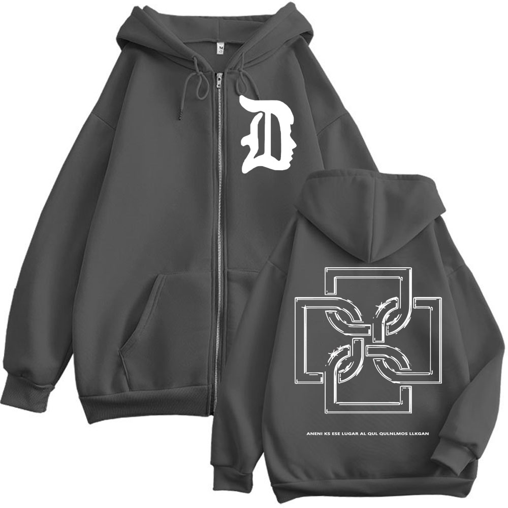Aangepaste Rapper Duki Logo Gr - Mens Fashion Zip Up Hoodies recensie en prijs