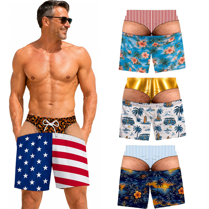 Grappige zwembroeken voor here - Swim Trunk Shorts recensie en prijs