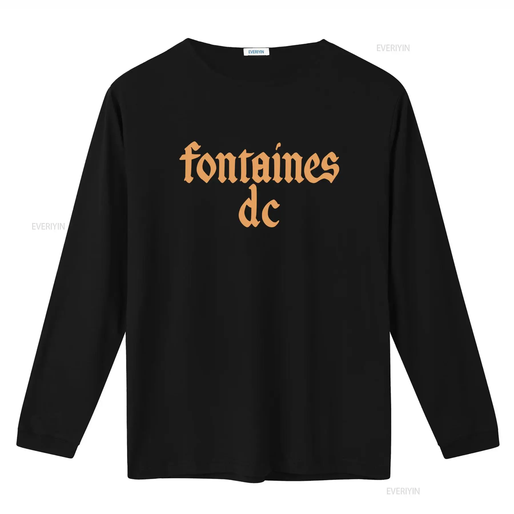 Fontaines D C 'Gothic Logo' zw - Mens Fashion Black Shirt recensie en prijs