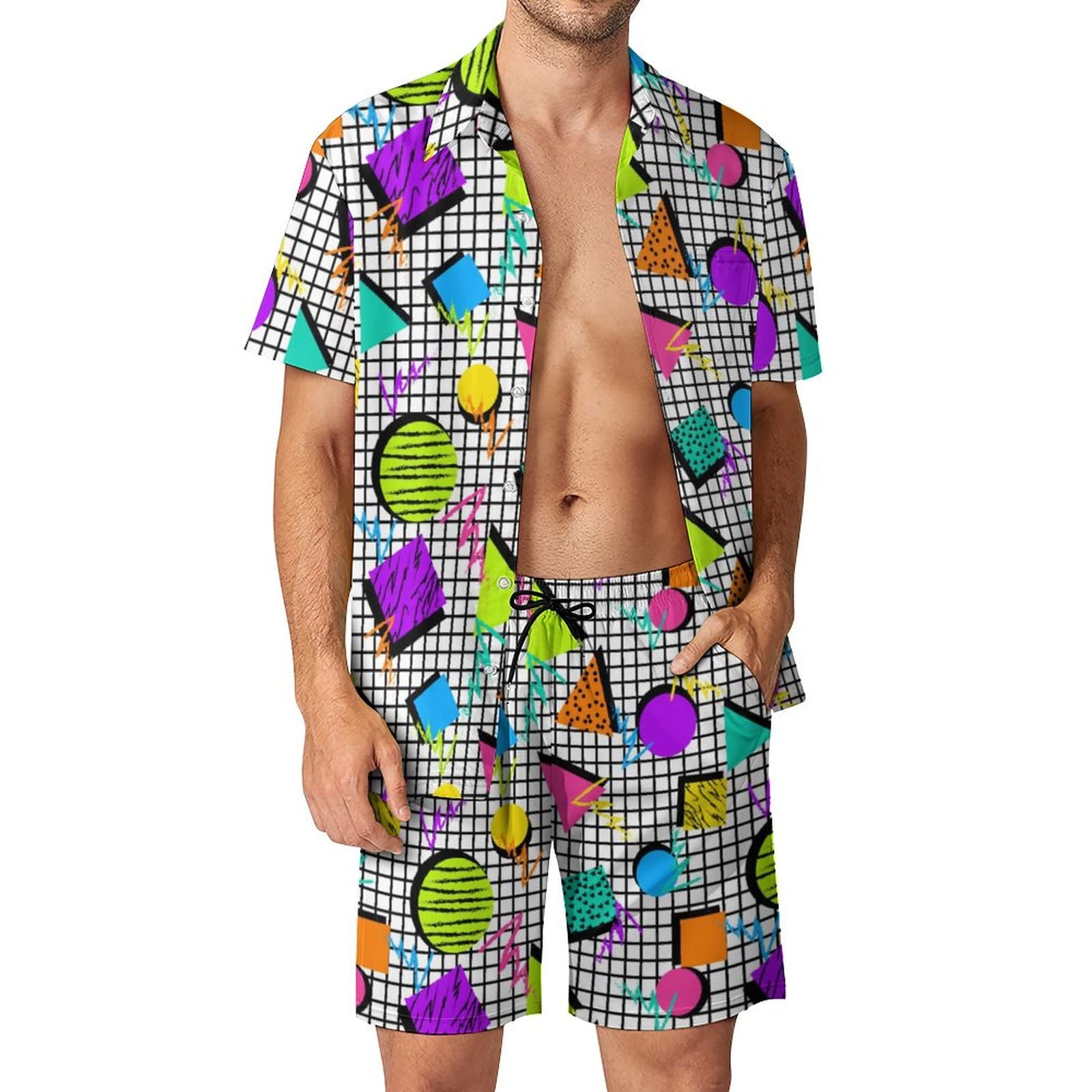 Zomer onregelmatige geometrisc - Men'S Fashion Advice recensie en prijs