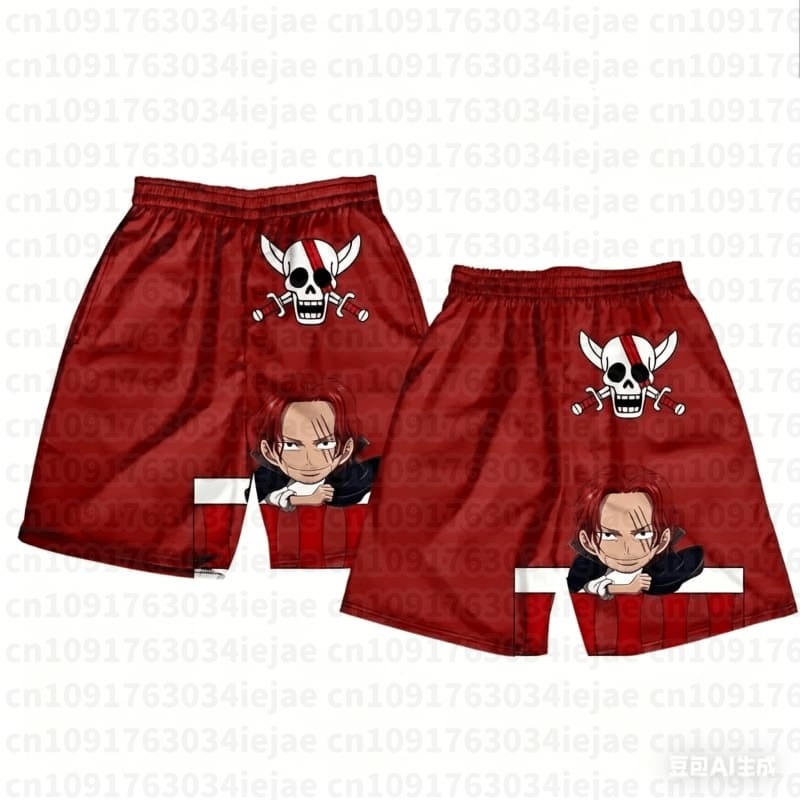 One Piece 3D Print Shorts Shan - Swim Trunk Shorts recensie en prijs