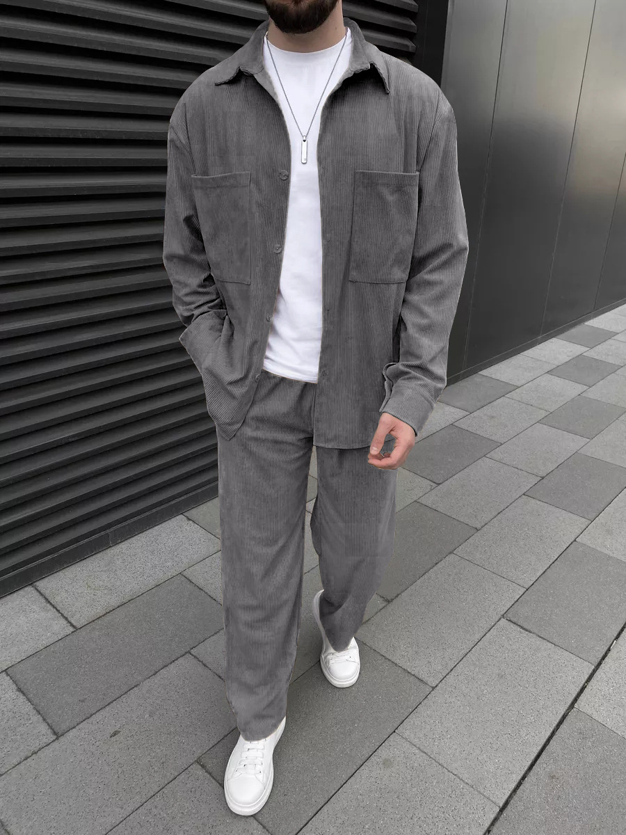 Herenset van corduroy: overhem - Men'S Fashion Advice recensie en prijs