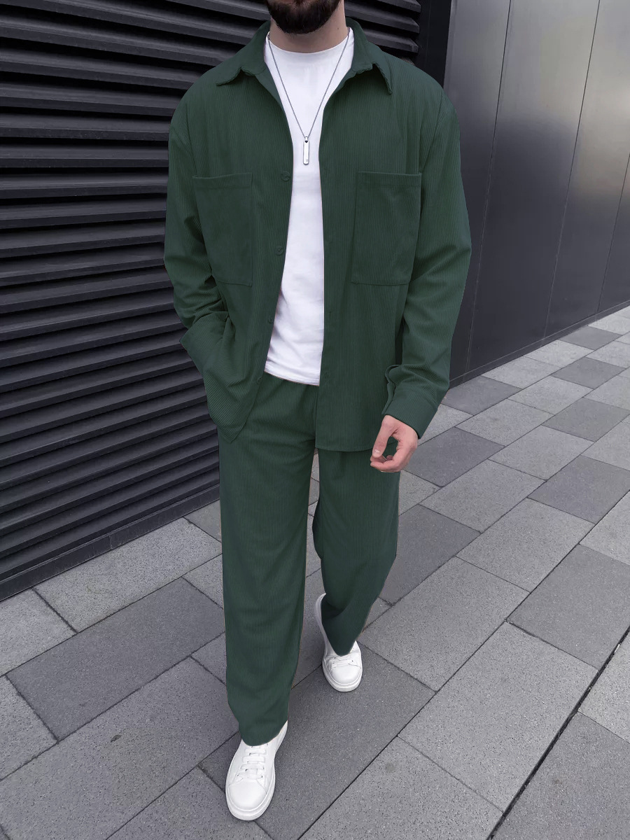 Herenset van corduroy: overhem - Men'S Fashion Advice recensie en prijs