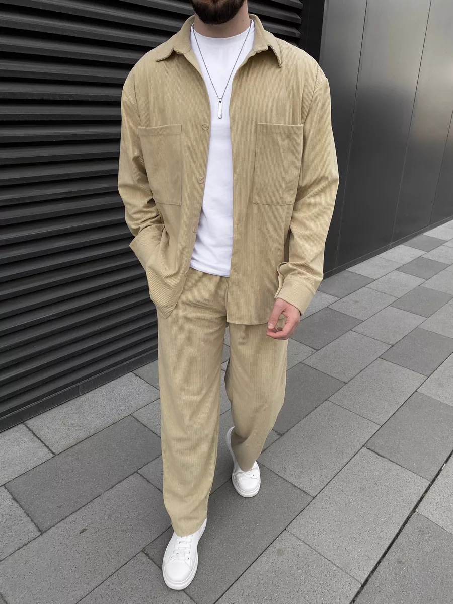 Herenset van corduroy: overhem - Men'S Fashion Advice recensie en prijs