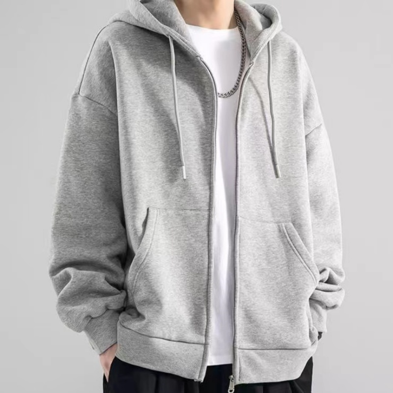 Fashion Casual Zwart Grijs Bla - Mens Fashion Zip Up Hoodies recensie en prijs