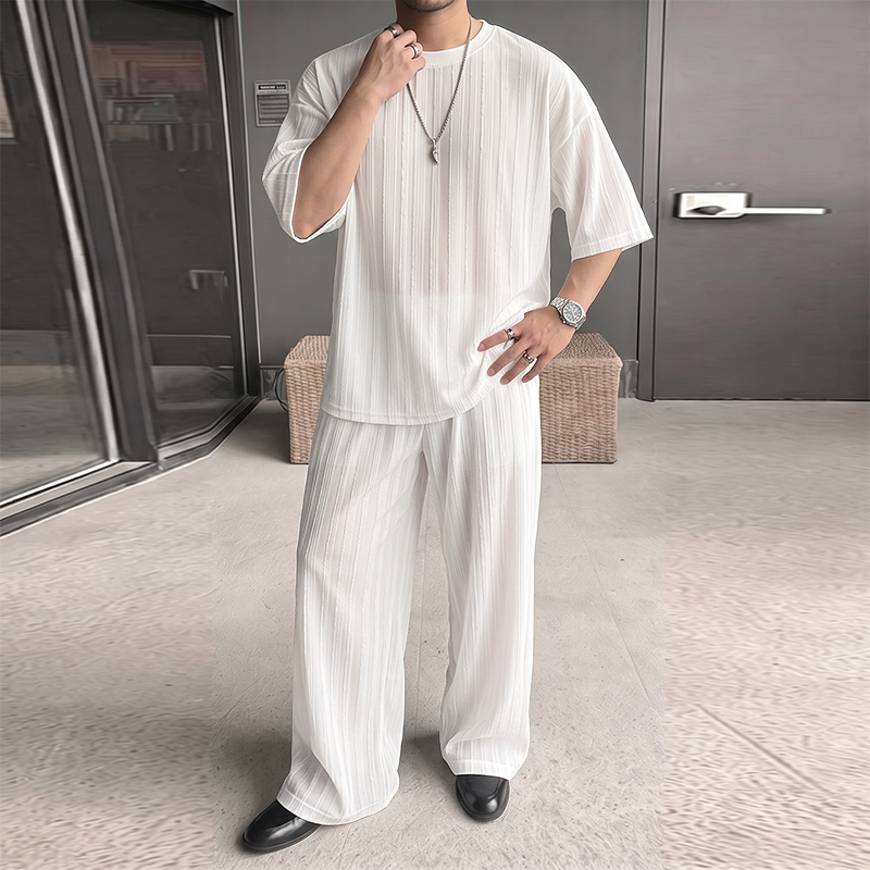 INCERUN Herensets Gestreepte T - Men'S Fashion Advice recensie en prijs