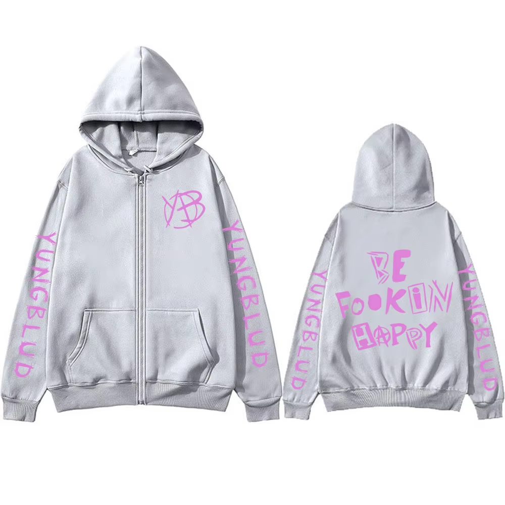 Rockzanger Yungblud Be Fookin  - Mens Fashion Zip Up Hoodies recensie en prijs
