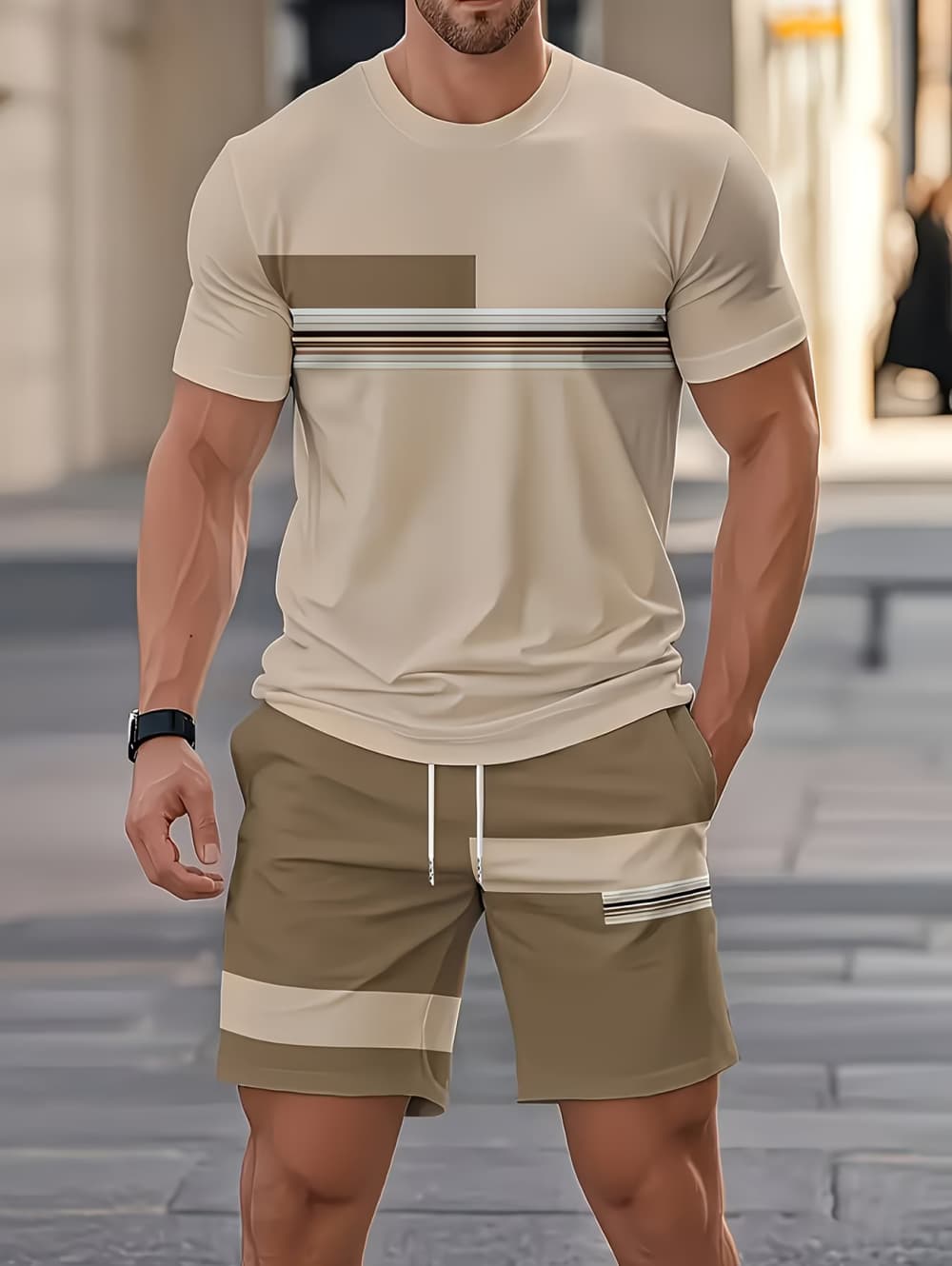 Mannen Zomer Sets Grappige 3D  - Men'S Fashion Advice recensie en prijs