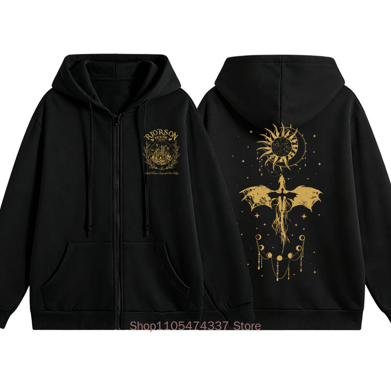 Vintage patroonprint rits hood - Mens Fashion Zip Up Hoodies recensie en prijs