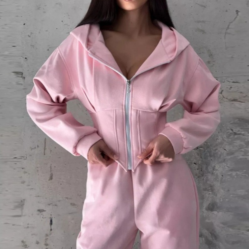 2026 Herfst Nieuwe Suède Korte - Mens Fashion Zip Up Hoodies recensie en prijs