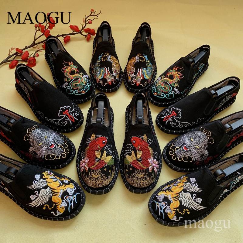 Unisex Chinese stijl borduurwe - Men'S Fashion Loafers recensie en prijs