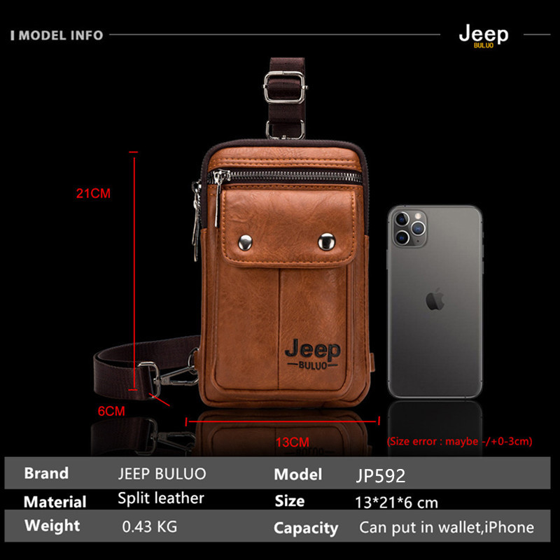 JEEP BULUO Kleine multifunctio - Fashion Harness Men recensie en prijs