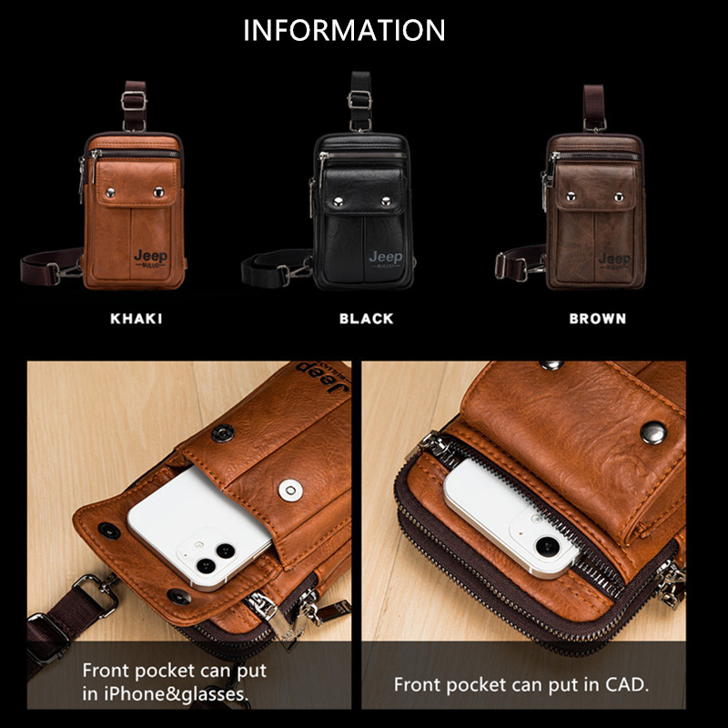 JEEP BULUO Kleine multifunctio - Fashion Harness Men recensie en prijs