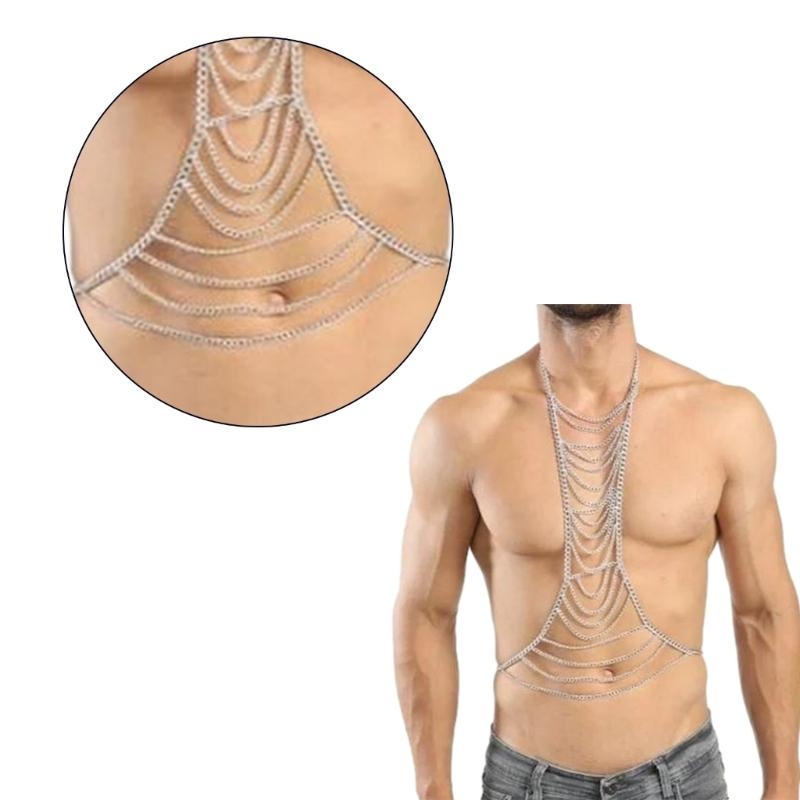 Y5GC Punk Body Chain Harness f - Fashion Harness Men recensie en prijs