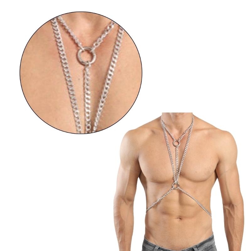 Y5GC Punk Body Chain Harness f - Fashion Harness Men recensie en prijs