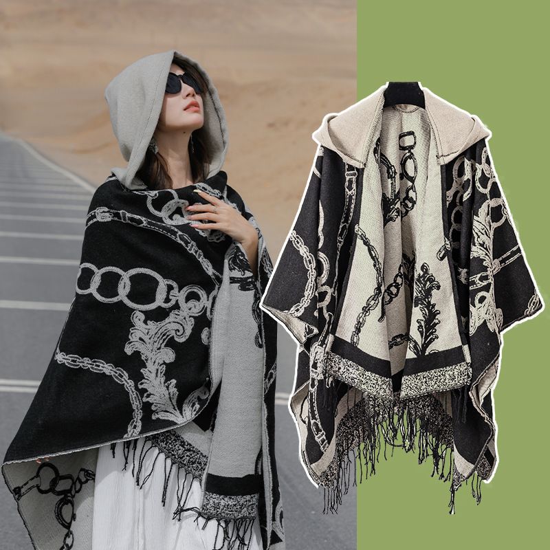 2026 Vrouwen Jas Cape Jas Mann - Mens Fashion Poncho recensie en prijs