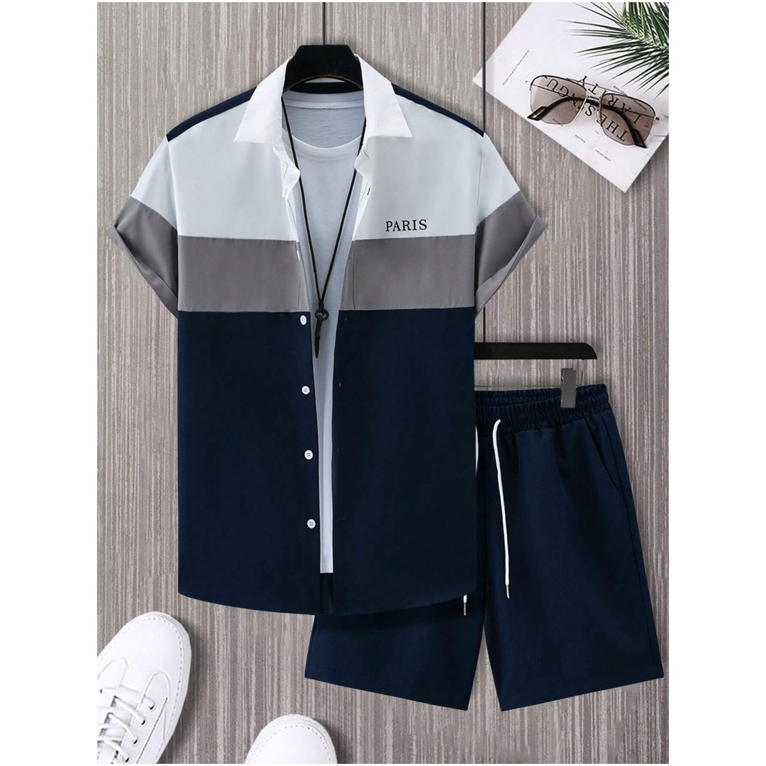 Herenmodepak Blauw en wit patc - Men'S Fashion Advice recensie en prijs
