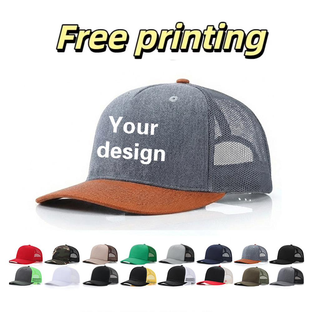 Op maat gemaakte pet met logo, - Trucker Hat Cap recensie en prijs