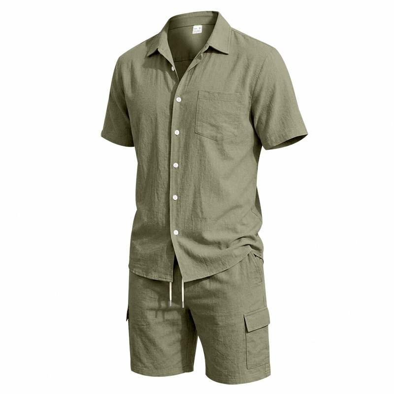 Heren zomer Amerikaans linnen  - Linen Shirt Summer recensie en prijs